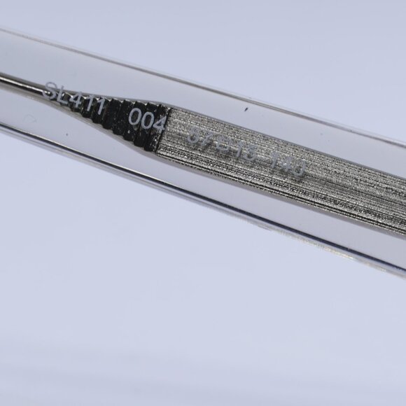 Saint Laurent SL411 004 Square Eyeglasses 57mm - Transparent - Picture 9 of 10